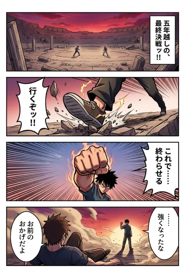 バトル少年アニメ